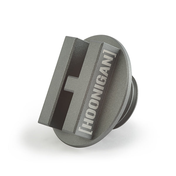 Ford Mustang Oil Filler Cap, 1987-2001, Hoonigan, Silver - image 3