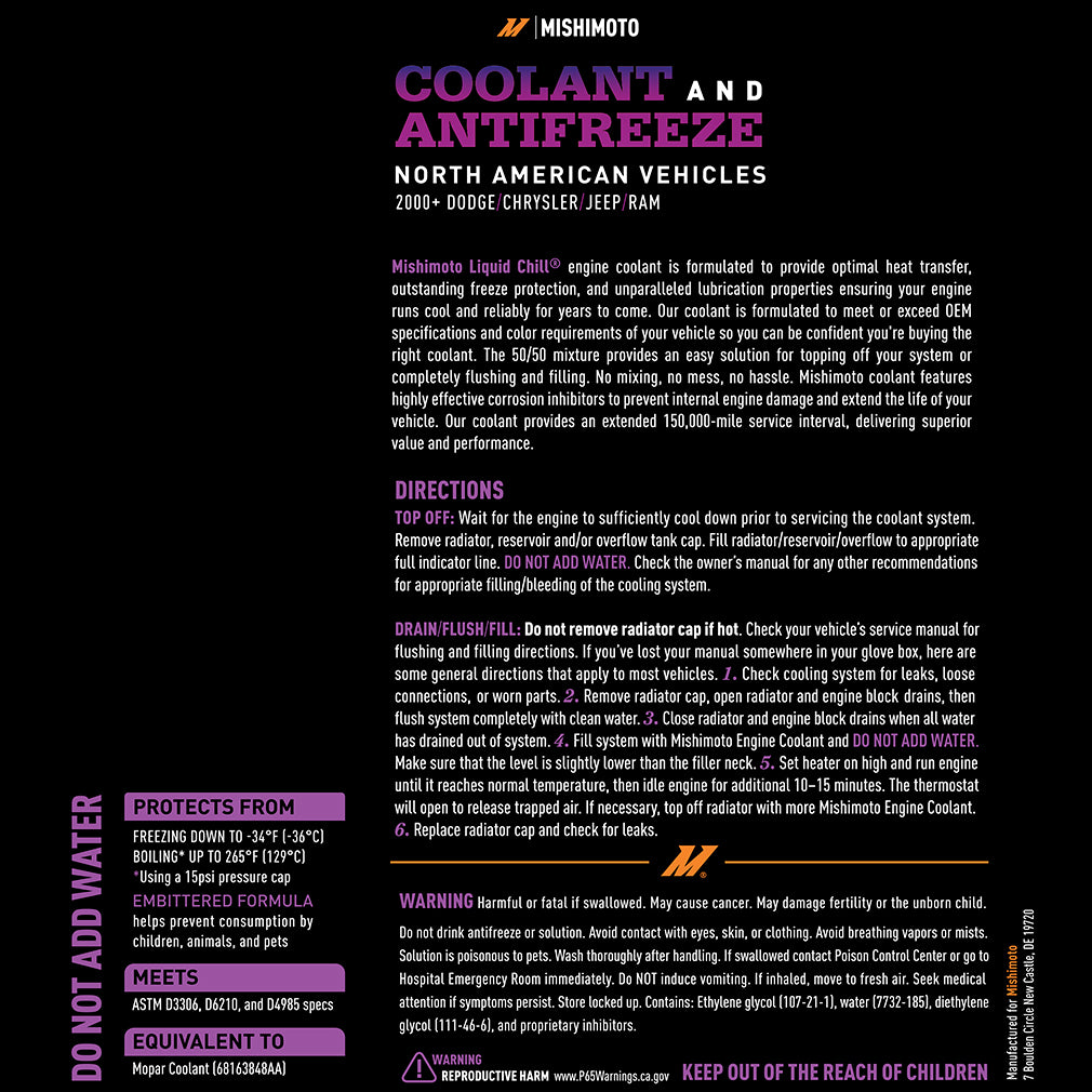 Liquid Chill EG Coolant, North American Vehicles, Purple - image 6
