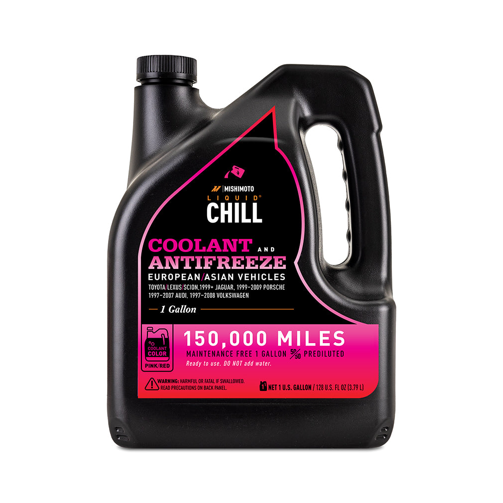 Liquid Chill EG Coolant, European/Asian Vehicles, Pink/Red - image 1