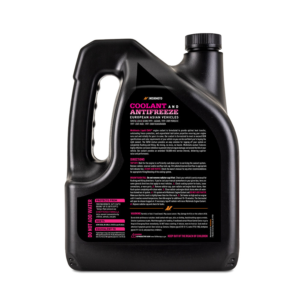 Liquid Chill EG Coolant, European/Asian Vehicles, Pink/Red - image 2