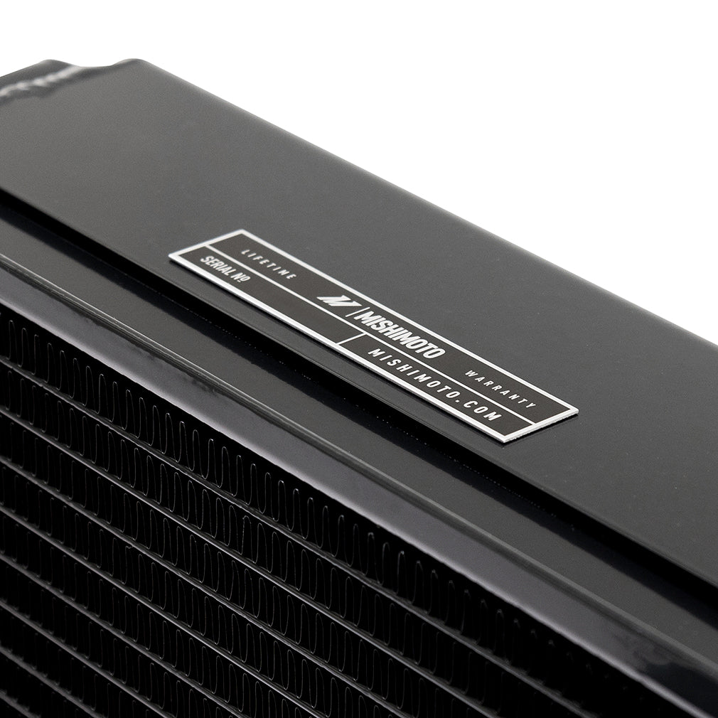 Universal Drag Race Performance Aluminum Radiator, Black - image 8