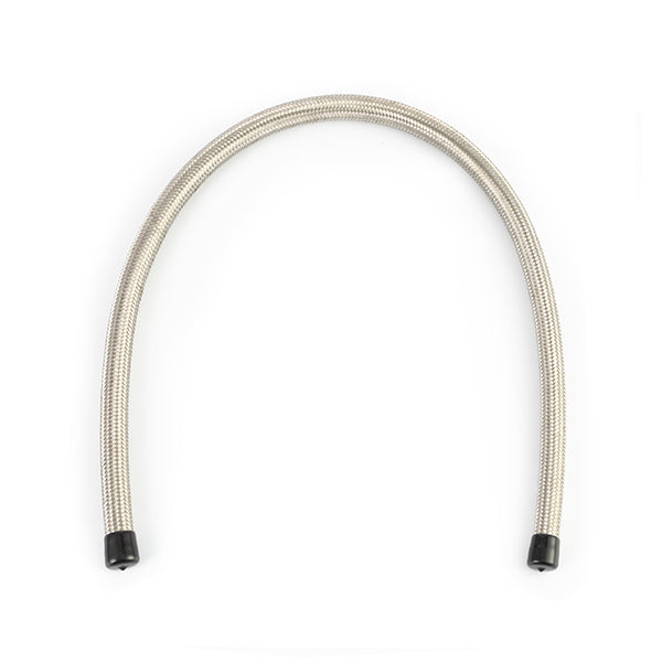 PTFE Braided -6AN 3 Ft. Hose, Stainless - image 1