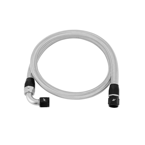 4ft Stainless Steel Braided Hose w/ -10AN Fittings - image 2