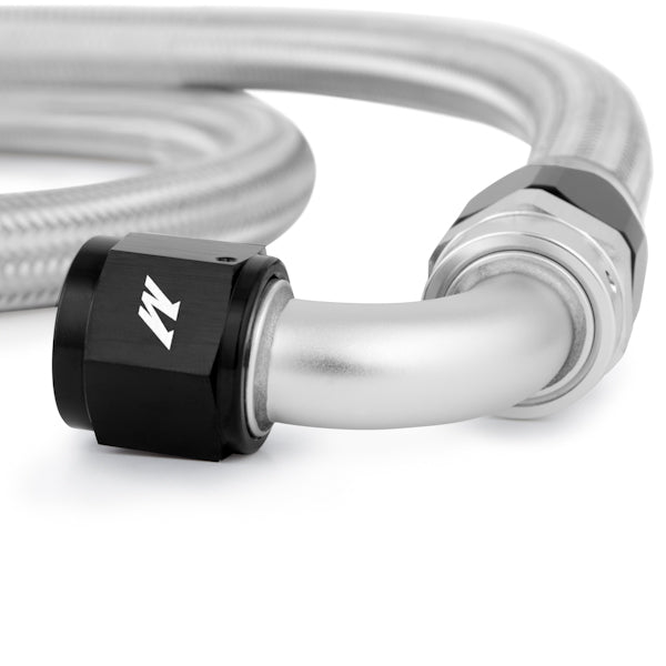5ft Stainless Steel Braided Hose w/ -10AN Fittings - image 5