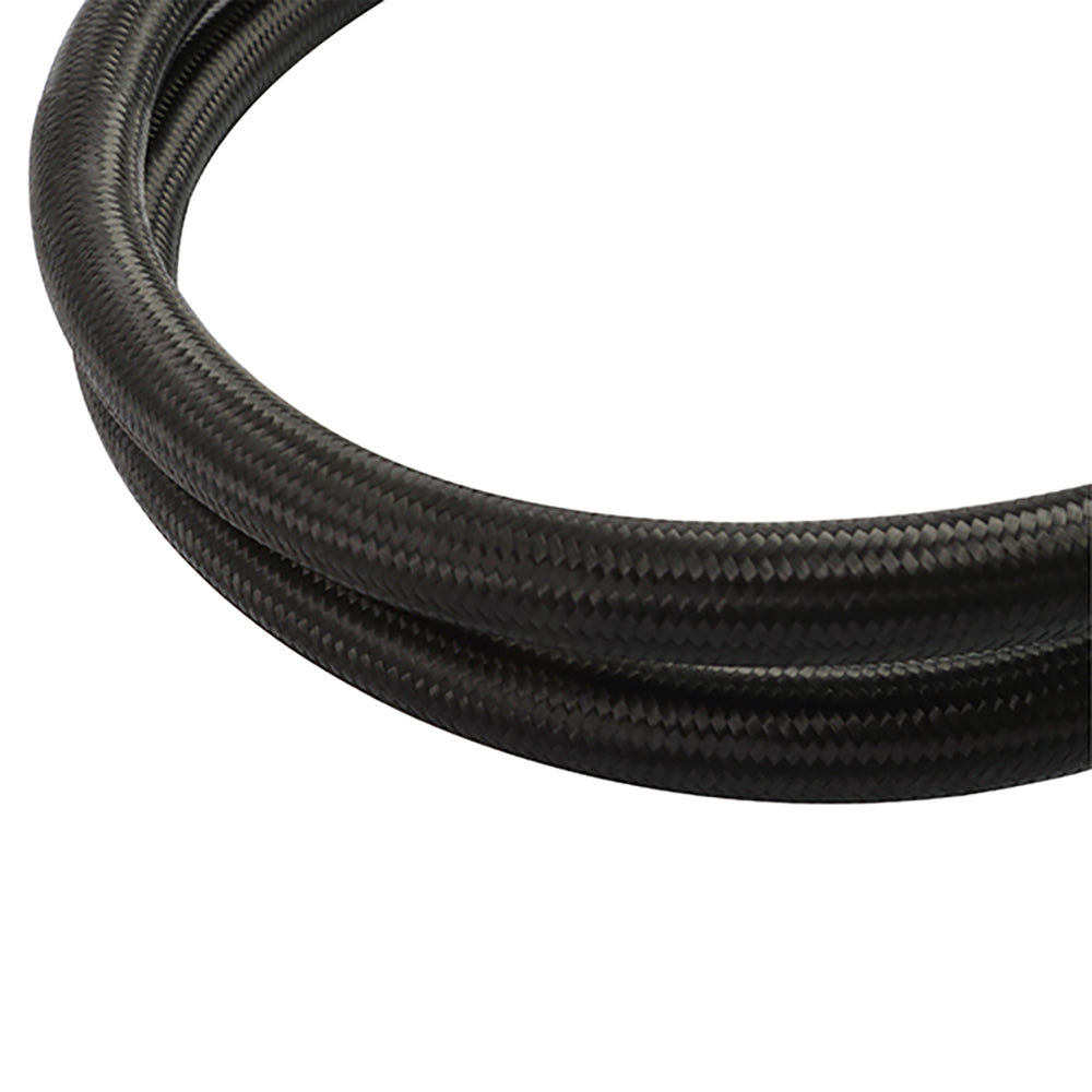 Braided -6AN 15Ft. Hose, Black - image 2