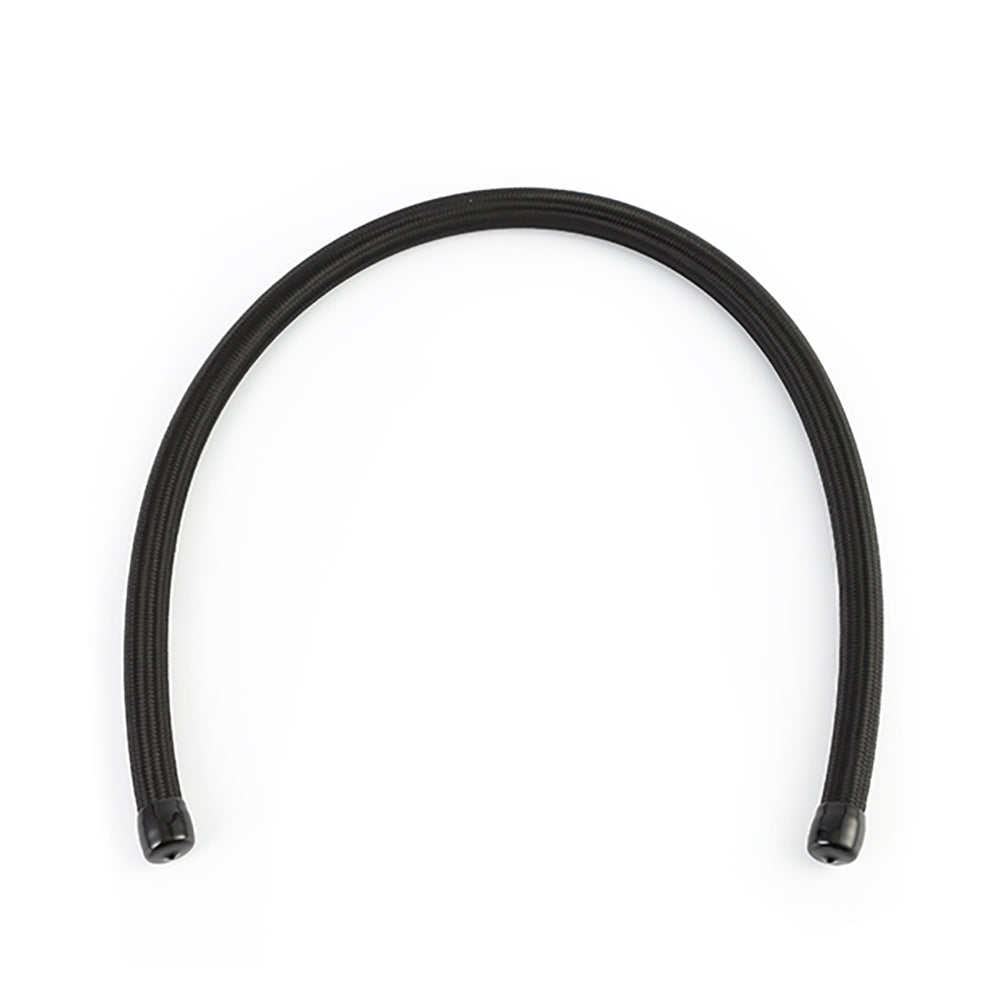 Braided -6AN 3Ft. Hose, Black - image 1