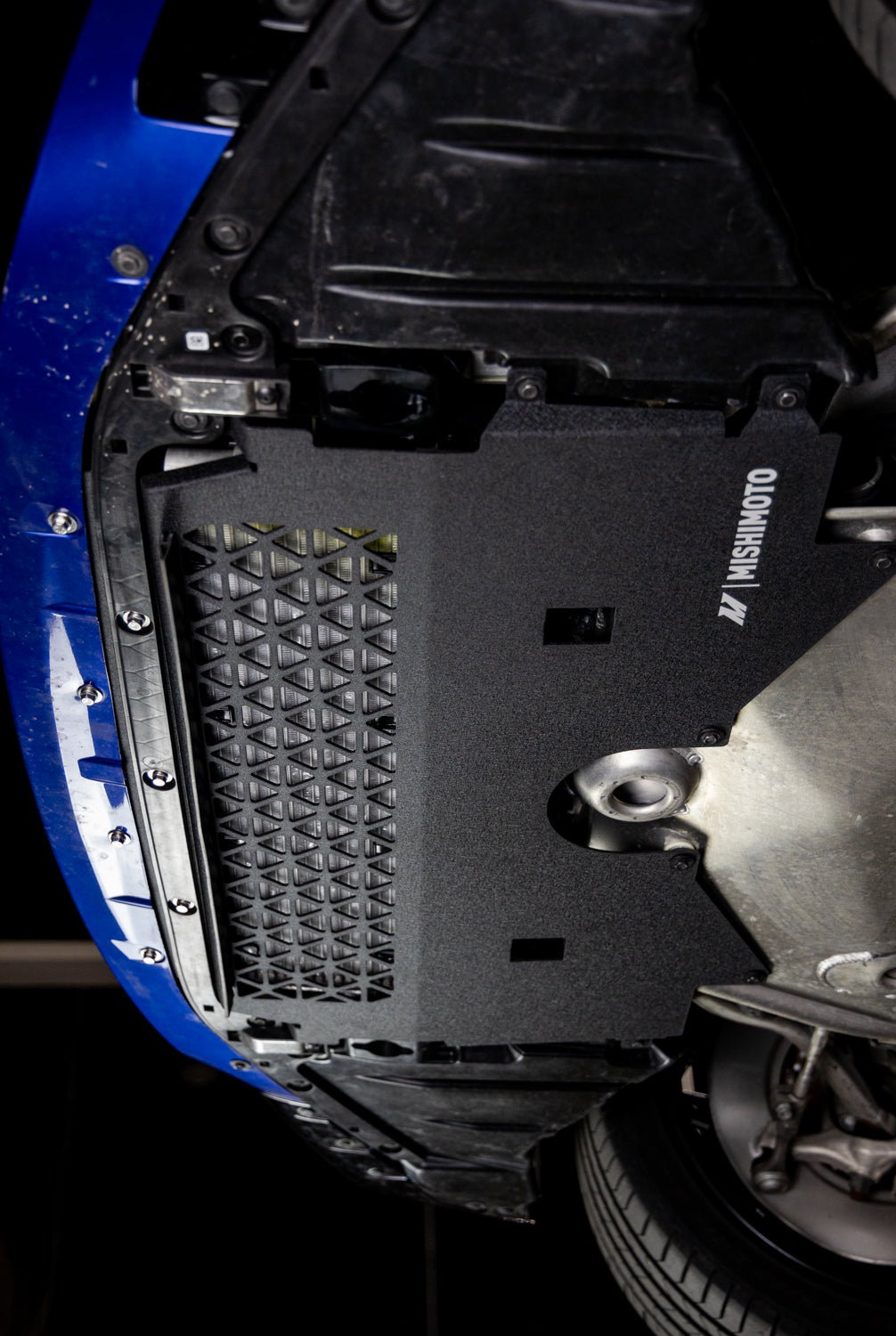 2021+ BMW G80 M3 Skid Plate, Engine, Wrinkle Black - image 7