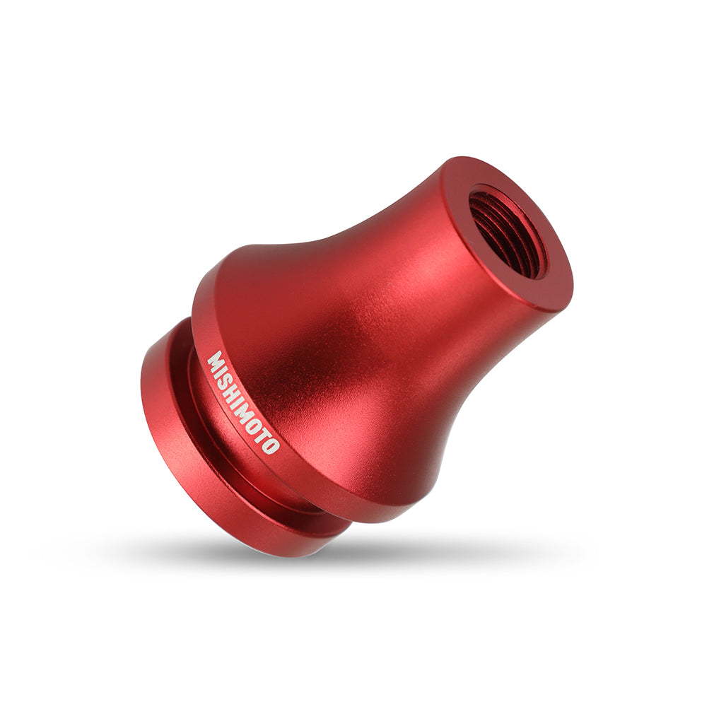 Mishimoto Shift Boot Retainer/Adapter, M12x1.25, Red - image 2