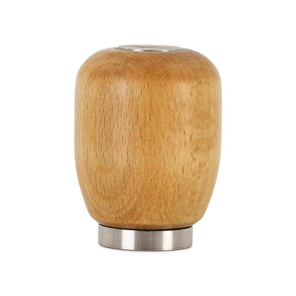 Short Steel Core Wood Shift Knob, Beech - image 1