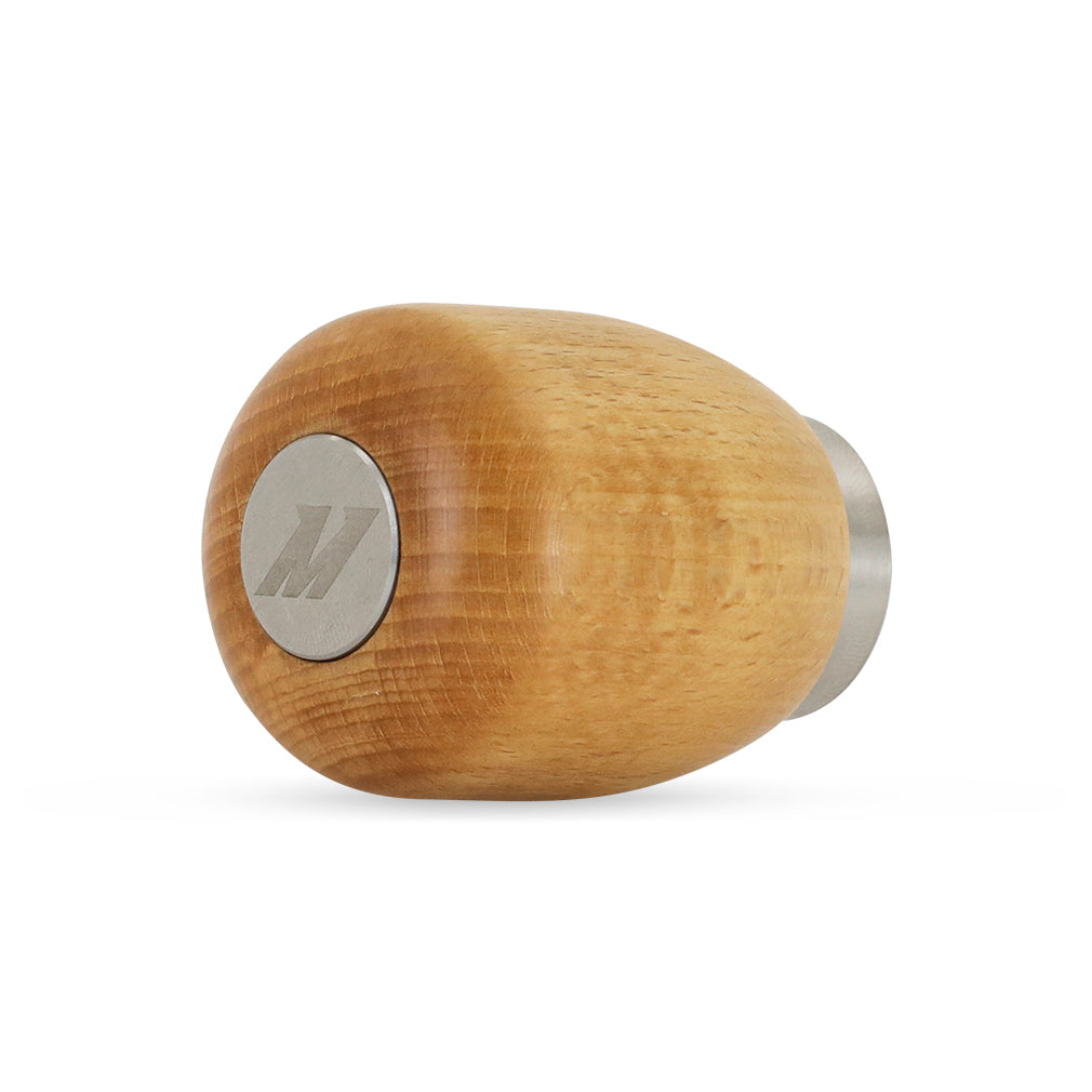 Short Steel Core Wood Shift Knob, Beech - image 2