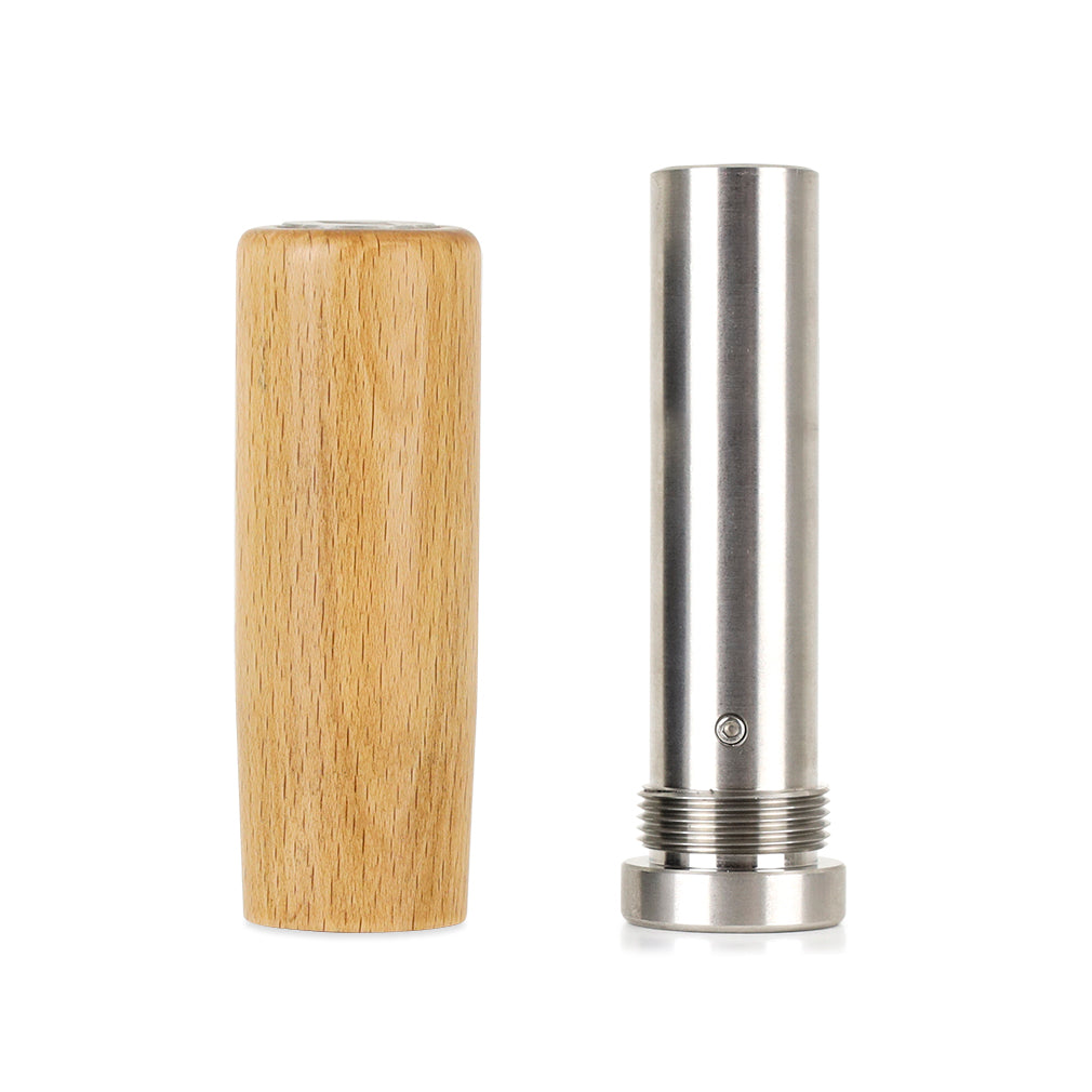 Tall Steel Core Wood Shift Knob, Beech - image 3