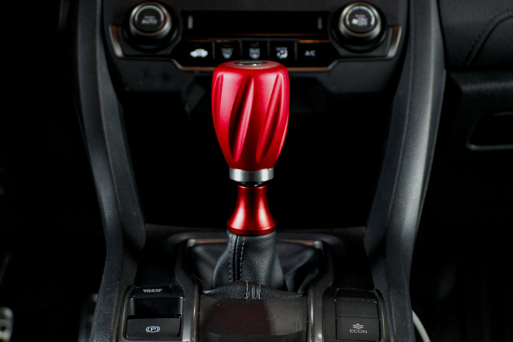 Mishimoto Shift Boot Retainer/Adapter, M12x1.25, Silver - image 2