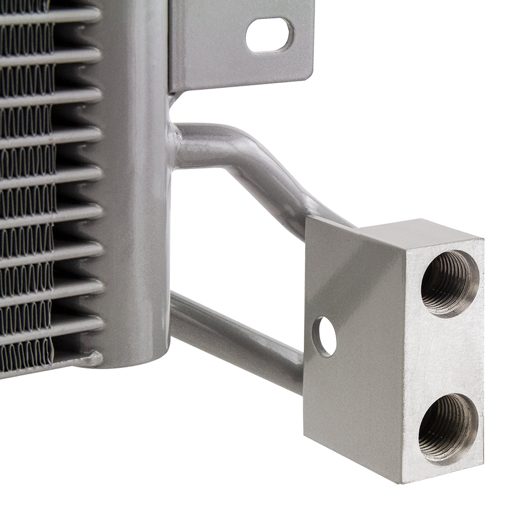 18+ Jeep Wrangler/20+ Gladiator Transmission Cooler, Silver - image 5