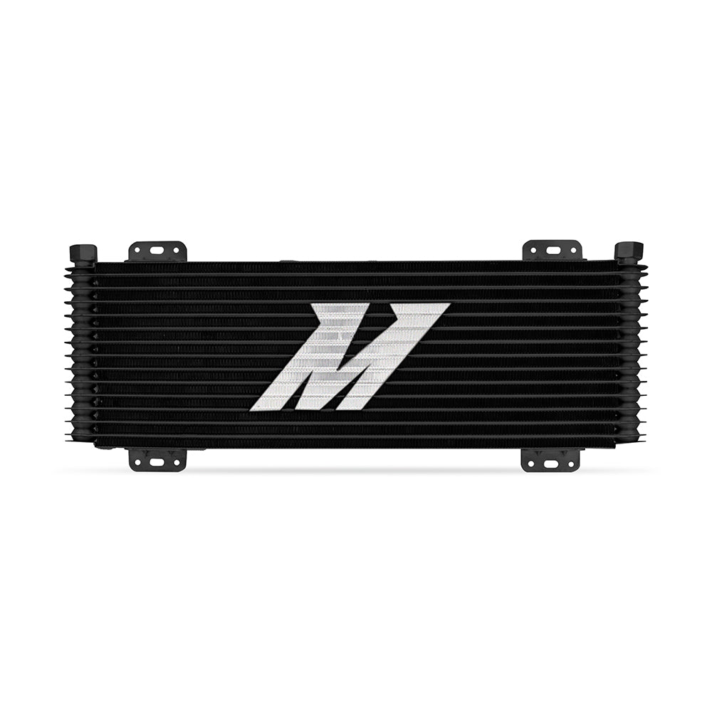 Universal Stacked Plate Trans Cooler, 13 Row, Black - image 3