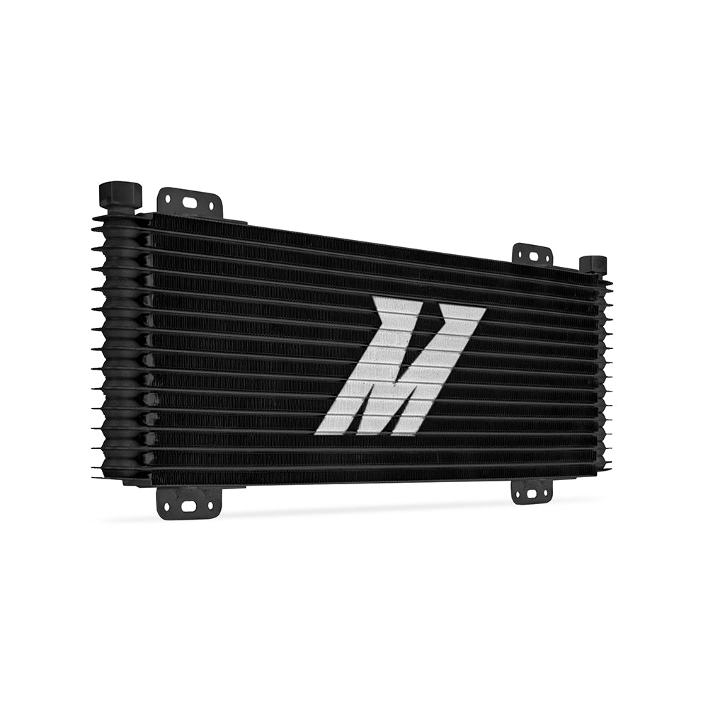 Universal Stacked Plate Trans Cooler, 13 Row, Black - image 4