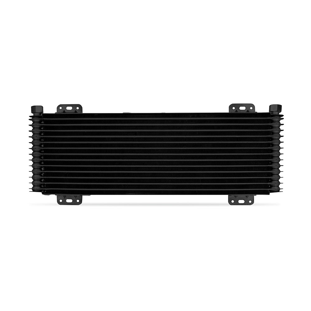 Universal Stacked Plate Trans Cooler, 13 Row, Black - image 5