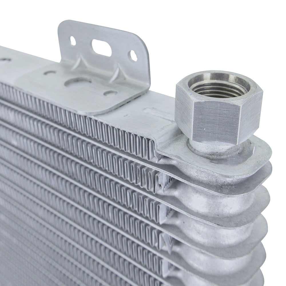 13-Row Stacked Plate Transmission Cooler, Silver - image 9