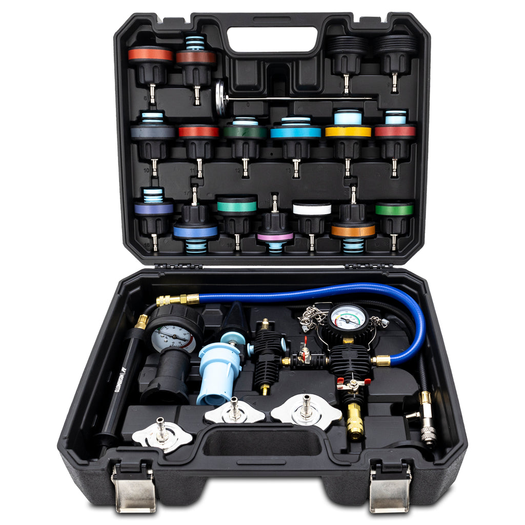 MM Cooling System Pressure Tester & Vacuum Purge Kit, 28pc - image 2