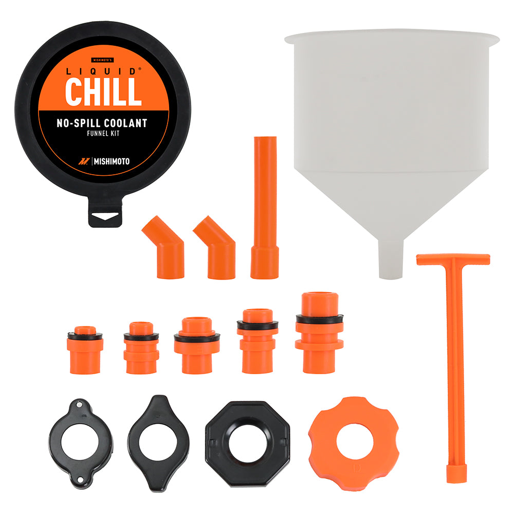 No-Spill Coolant Funnel Kit, 15pc Set - image 2