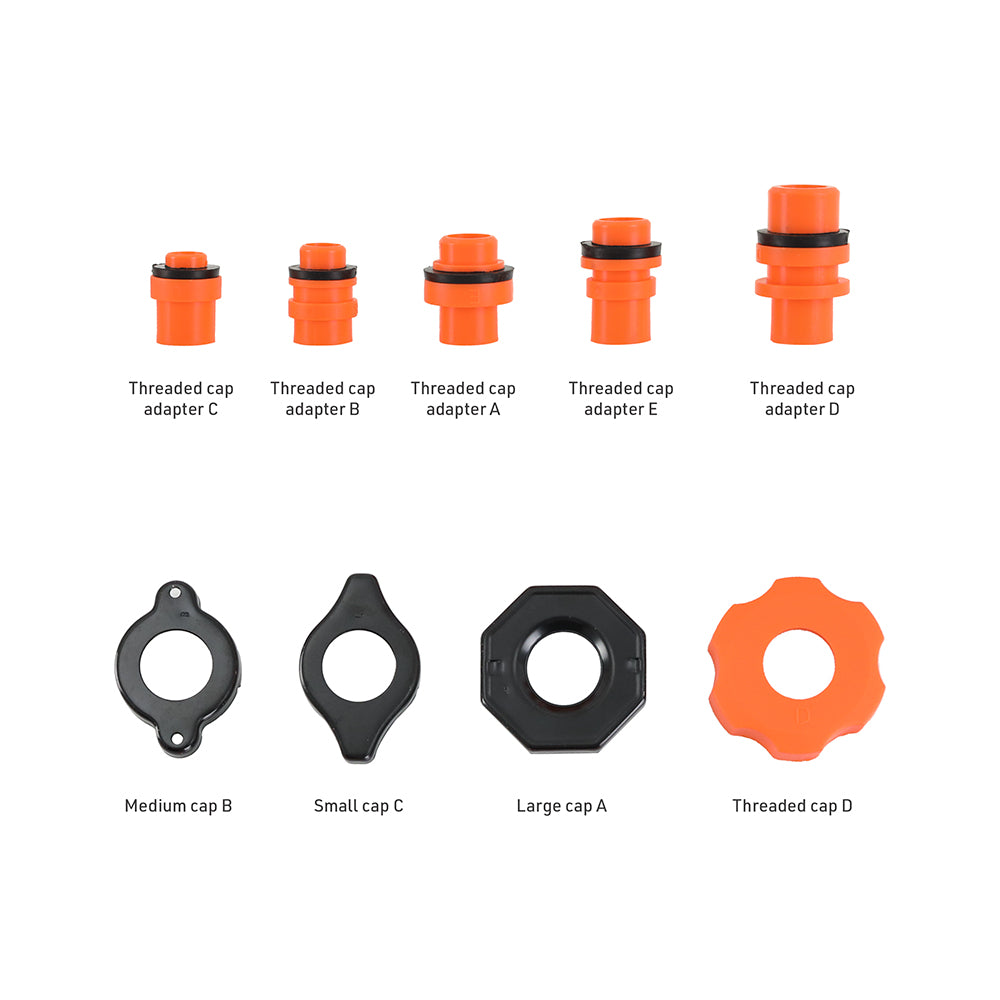 No-Spill Coolant Funnel Kit, 15pc Set - image 5