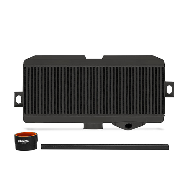 Subaru WRX STI Top Mount Intercooler Kit, 2008-2021, Black w/ Black Hoses - image 1