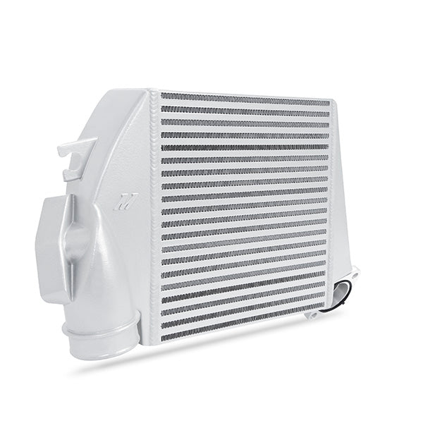 Subaru WRX Top Mount Intercooler Kit, 2008-2014, Silver w/ Blue Hose - image 4
