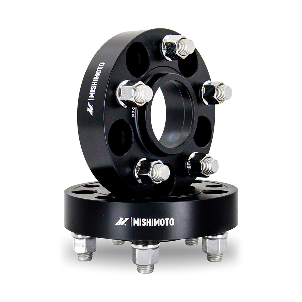 Mishimoto Wheel Spacers, 5x120, 67.1, 35, M14, Black - image 1