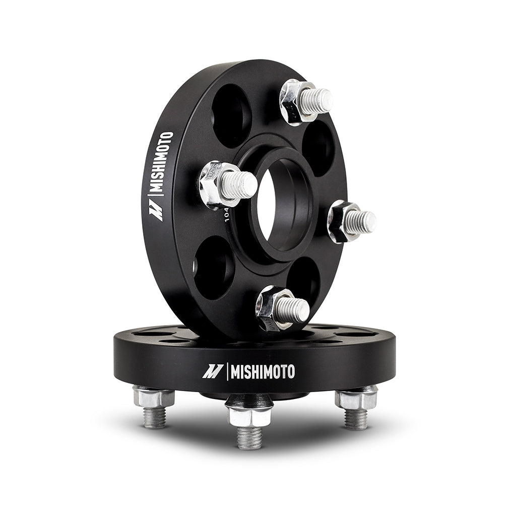 Mishimoto Wheel Spacers, 4x100, 56.1, 30, M12, Black - image 2