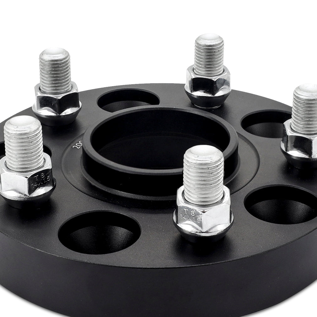 Mishimoto Wheel Spacers - 5x120, 64.1 CB, M14 x1.5, 50mm, BK - image 5