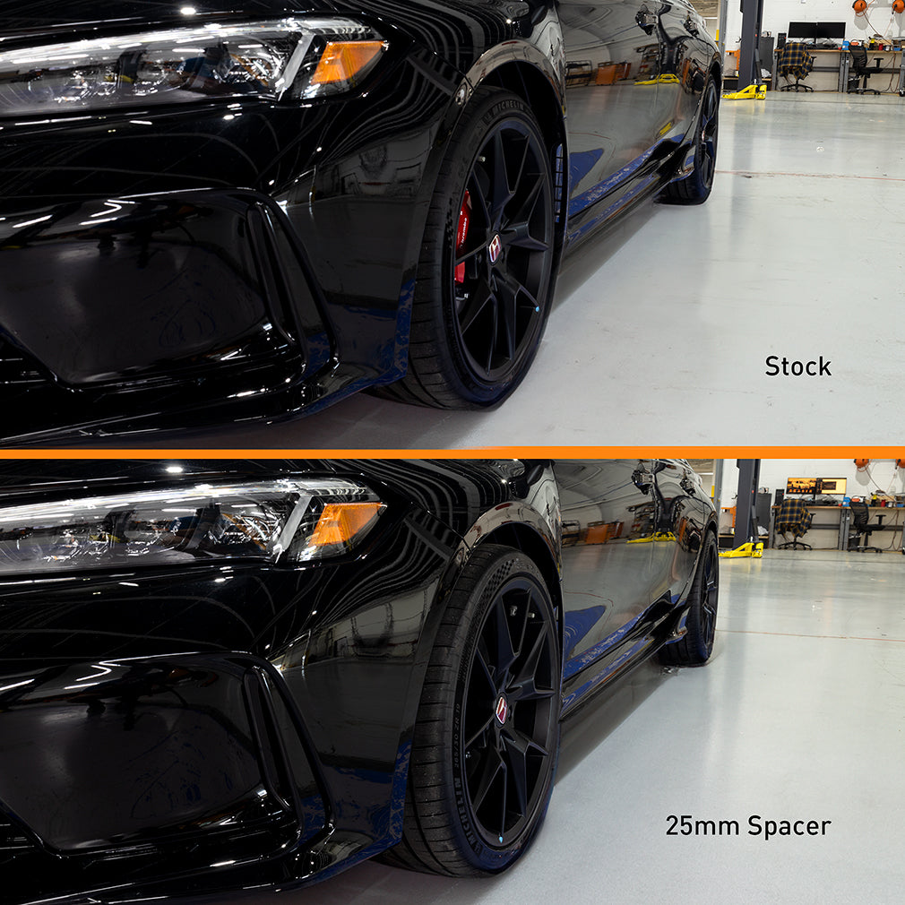 Mishimoto Wheel Spacers - 5x120, 64.1 CB, M14 x1.5, 50mm, BK - image 1