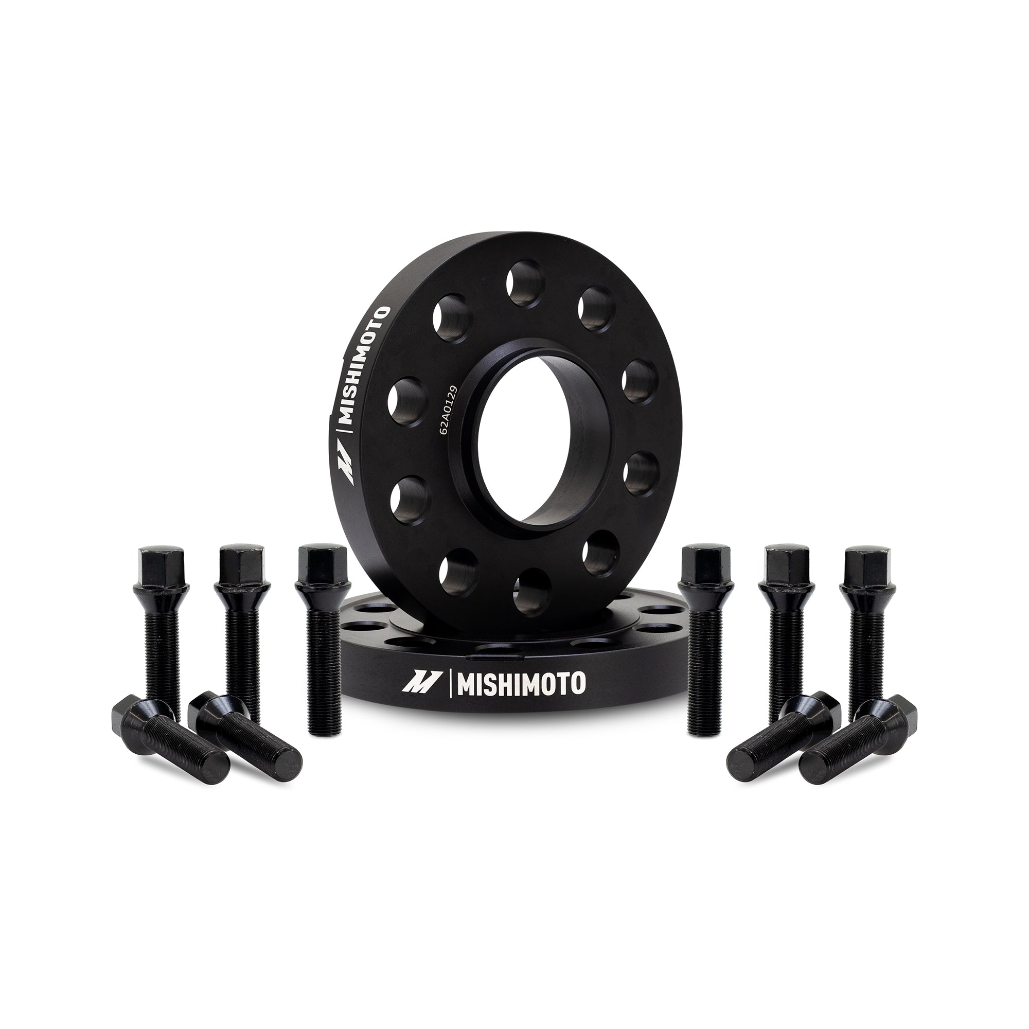Mishimoto Wheel Spacers, 5x120, 72.6, 15, M14, Black - image 3