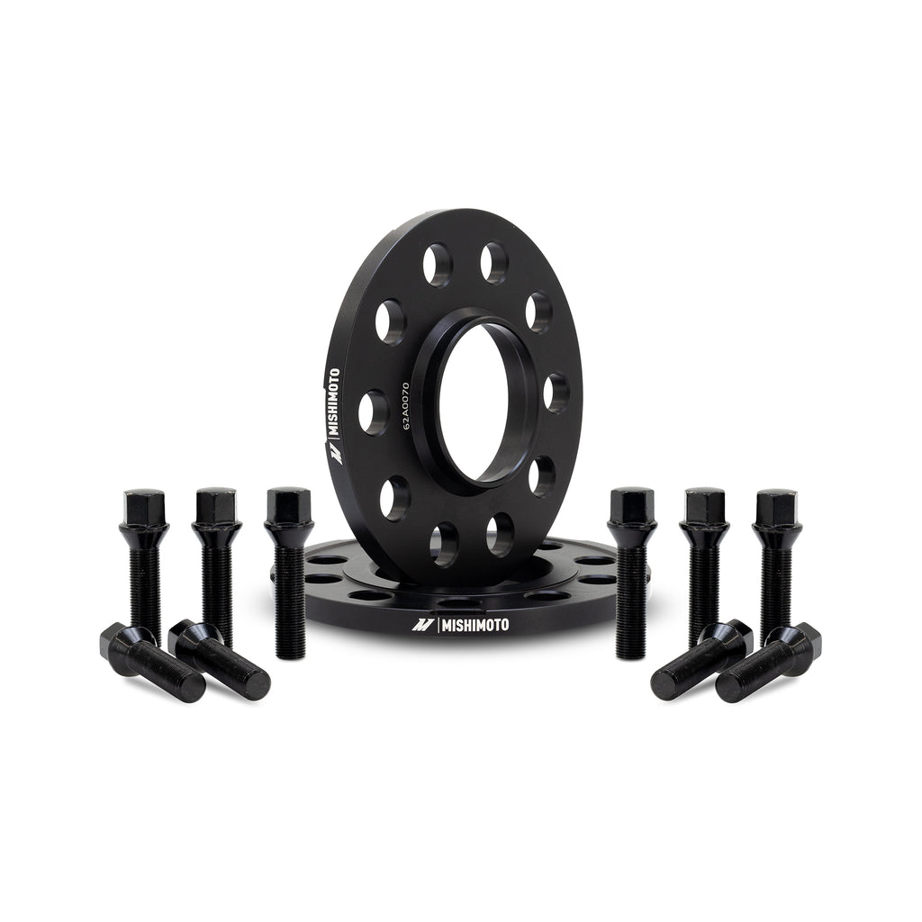 Mishimoto Wheel Spacers, 5x112, 66.5, 10, M14, Black - image 2