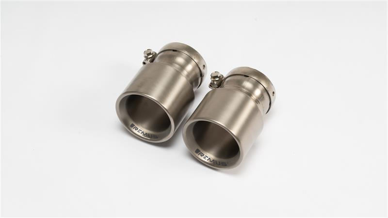 REMUS Volkswagen RACING GPF-back-system dual L/R – Golf VIII (8) GTI Clubsport, type CD, 08/2020=> – 2.0L – 0028 70TI